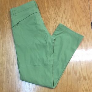 Mountain Equipment Co-op MEC Women’s Green Lightweight Convertible Pant. Sz 8